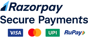 Secure payments by Razorpay